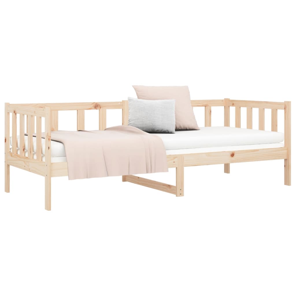Vidaxl Daybed Without Mattress, 90X190 Cm, Solid Pine Wood