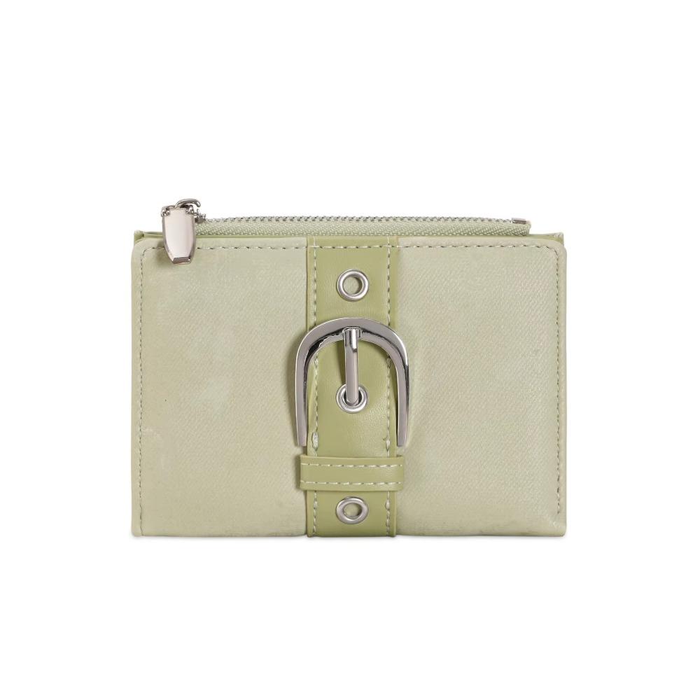 Metal Buckle Rivet Wallet Korean Style Card Bag Portable Coin Purse Card Storage Bag