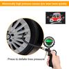 Inflation Monitoring Manometer LED Backlight Vehicle Tester Car EU Tire Air Pressure Inflator Gauge Digital LCD Display
