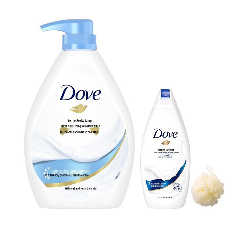 DOVE Gentle Revitalizing Shower Milk & Gel Value Set