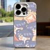 Cute Chibi G-Genshin Impact Character Case for iPhone 11-16 Pro Max Plus Air 16E X XR XS Max Hard Shockproof Bumper Cover