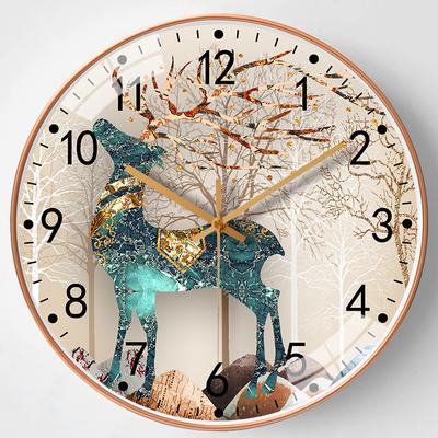 Horloge 10 Pouces 25cm Horloge Murale Salon Élégante Simple Moderne Décoration Célébrité Internet Horloge Murale Silencieuse pour la Maison