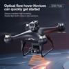 Remote Control Quadcopter, Headless Plane with Brushless Motor, 8K HD Dual Camere, Gesture Selfie, Altitude Hold and