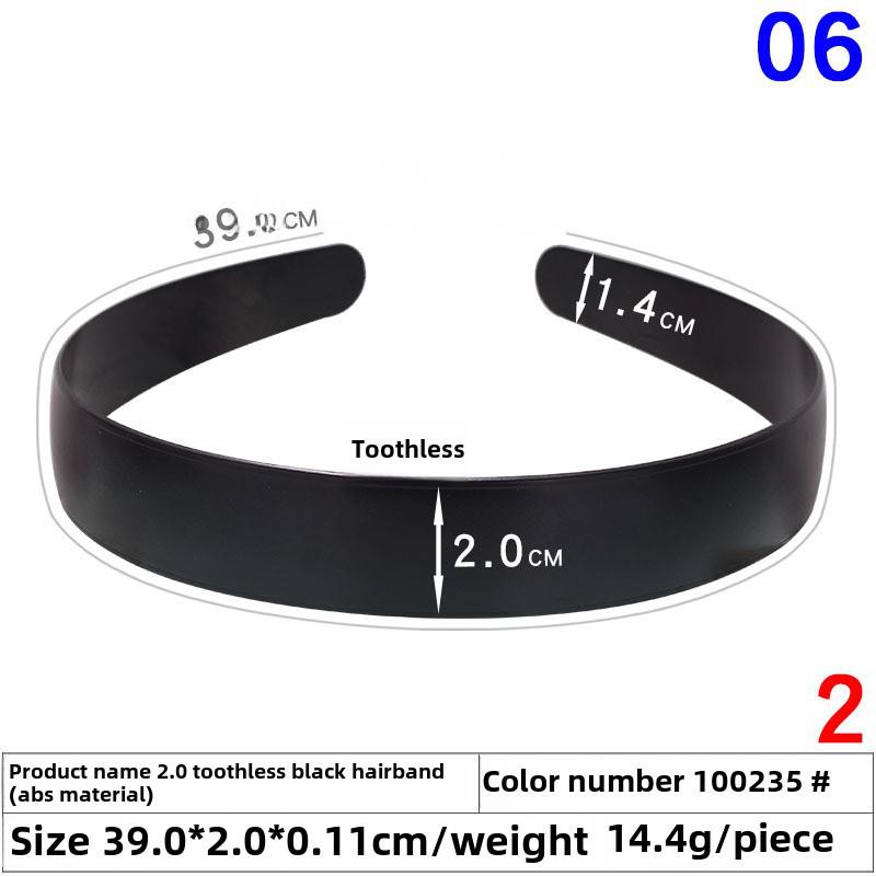 Highly Recommended Handmade Black Twisted Headband for Women - Perfect for DIY and Mother's Day.