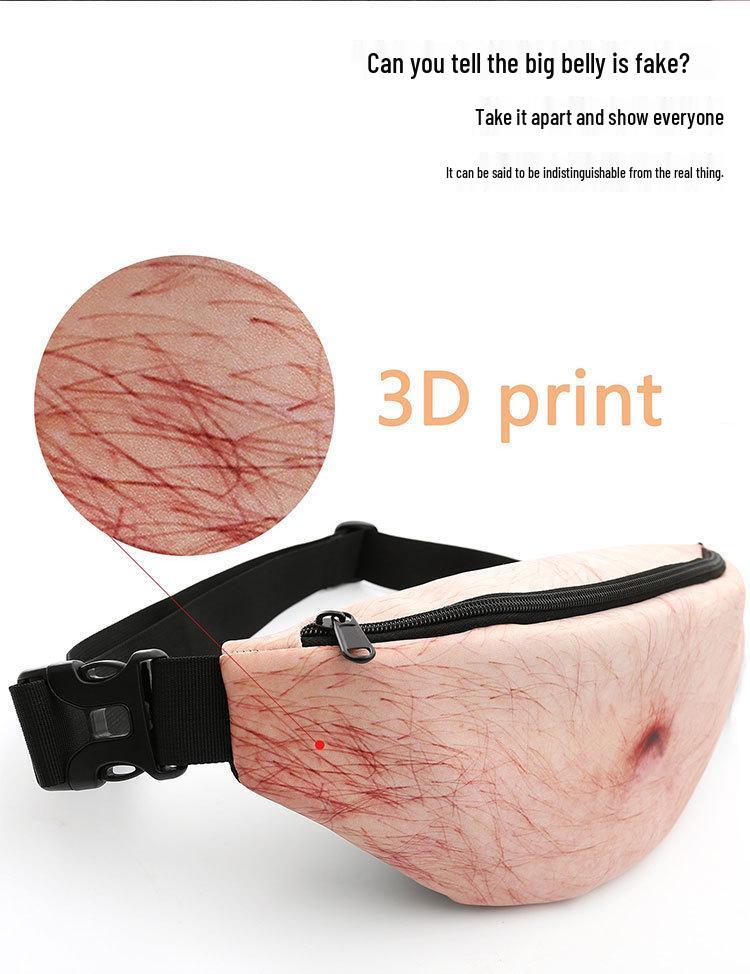 Outdoor Big Belly Waist Bag - Beer Belly Coin Purse Anti-harassment Trendy Essential