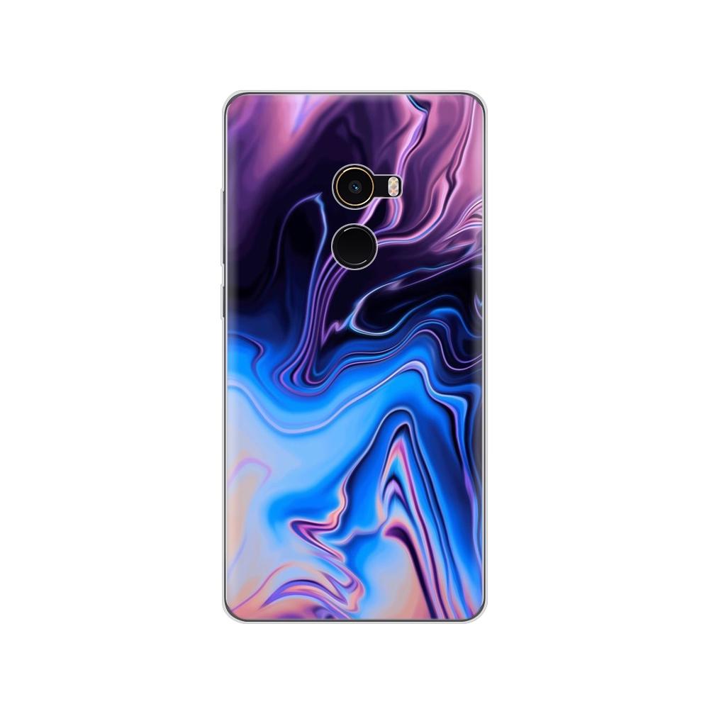 Pouzdro pro Xiaomi Mix 2 Soft Silicon TPU Pouzdro pro Xiaomi Mi Mix 2 Mix2 Zadní kryt Ochranný zadní kryt Transparentní Coque Shell