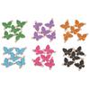 5Pcs Alloy Drip Oil Double Hanging Butterfly Charms Pendant For Women Kids Necklace Bracelet DIY Jewelry Making Accessories