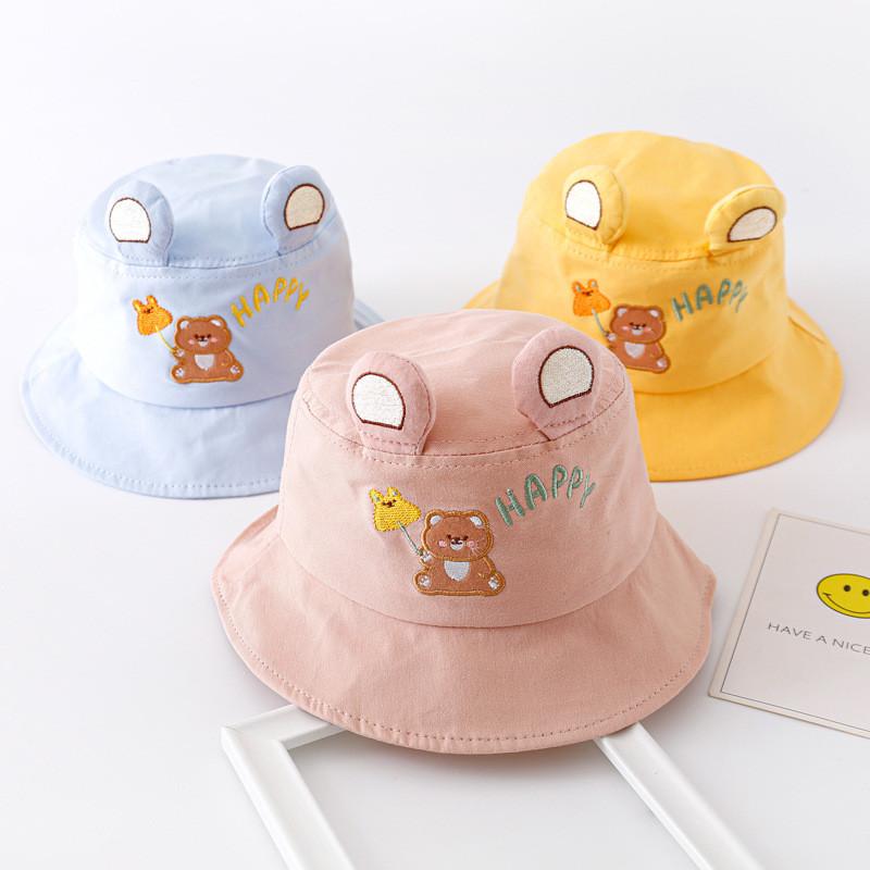 Cute New Baby Boy Girl Fisherman Hat Spring Autumn Sun Hat Toddler Kids Bucket Cap