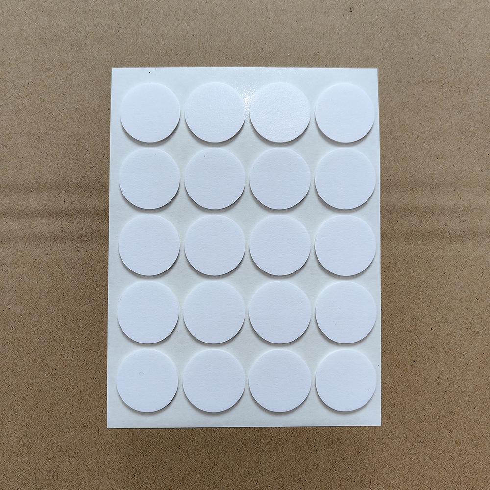 1PC Candle Wick Foam Double-sided Tape, 20 Pieces In Diameter 2cm and Thickness 1mm, Wick Base Sticker.