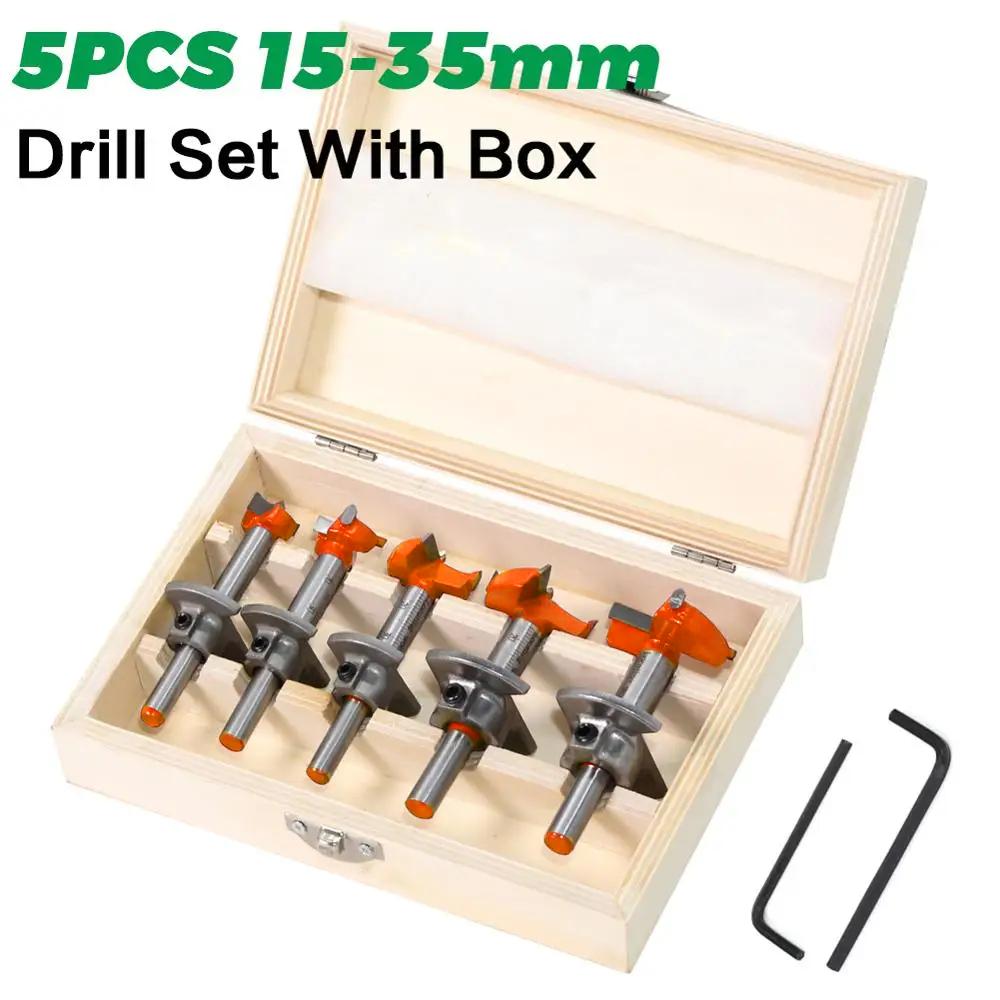 1pc Diameter 15,20,25,30,35mm Adjustable Carbide Drill Bits Hinge Hole Opener Boring Bit Tipped Drilling Tool Woodworking Cutter
