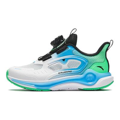 Kids Comfortable Versatile Physical Test Non-Slip Wear-Resistant Low-Top Running Shoes Kids Sneaker White Blue Green 312439903-3
