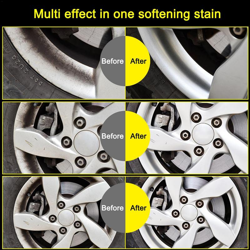 Spray Curățare Jante 300ml Portabil Îndepărtător Rugină Restaurator Metal Inhibitor Anti-Rugină de Lungă Durată Rustout Îndepărtător Instantaneu Mașină