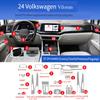 For Volkswagen Viloran 22-24 Car Interior Protector Film Sticker Center Control Screen Door Car Accessories TPU Transparent Film