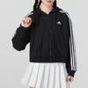 Adidas Colorblock Loose Long Sleeve Jacket Women Jacket Black IC8781