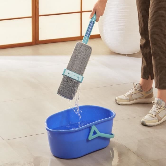 Spontex Flat Mop Easy System Max+ Integrated Wringing