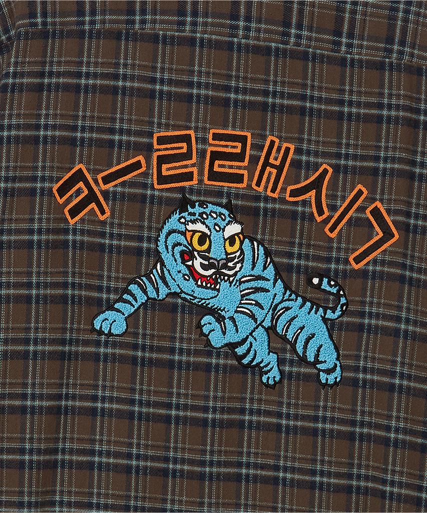 BEYOND CLOSET New Classic Preppy Cut Check Shirt Brown