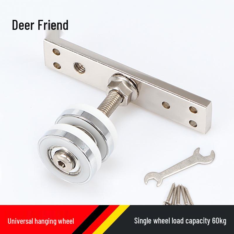 Universal Heavy-Duty Folding Door Hanger Wheel for Sliding Partitions and Screens