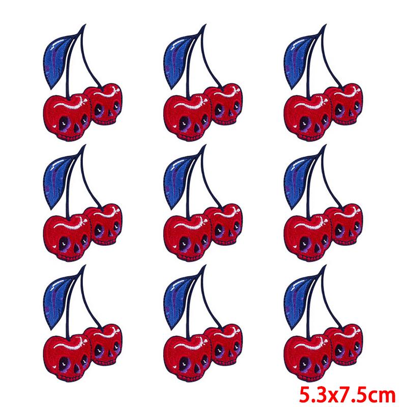 10 Pcs/lot Embroidery Patch Iron On Patches For Clothing Patches On Clothes Jackets Decor Applique Sew Supplies