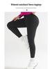 Women's High Waist Thermal Fleece Yoga Pants for Autumn and Winter - Hip Lift & Base Layer Fitness Leggings