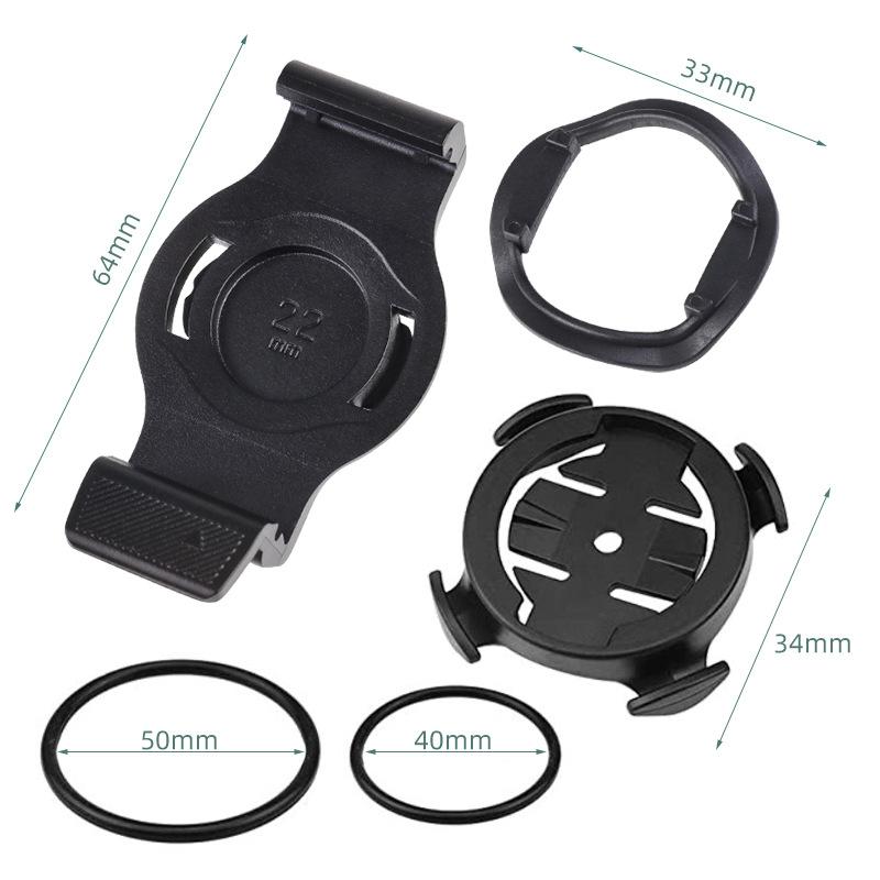 For Garmin Quick Fit Quarter-Turn Bike Mount Watch For 20/22/26Mm Bicycle Speedometer Stand Stopwatch Holder