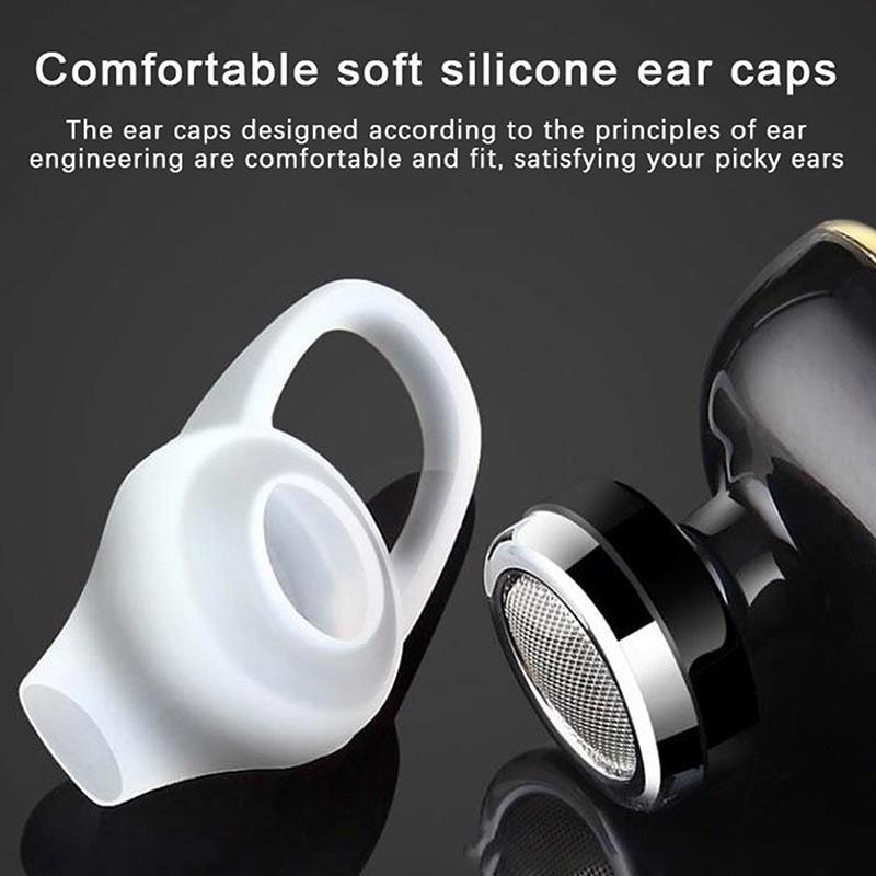 10Pcs Silicone Ear Bud Eartips Cushions For Universal Wireless Bluetooth-Compatible Headphone Earphone Earplugs Replacement