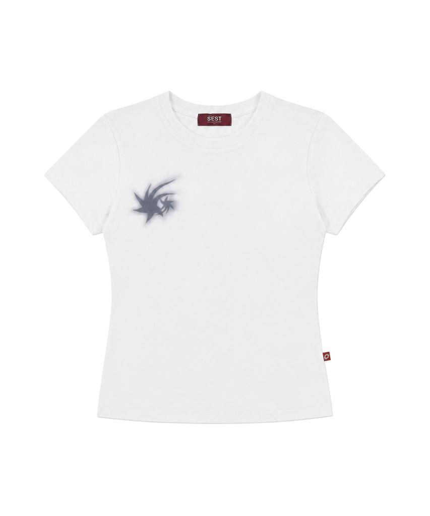 S'EST Shine Slim T-Shirts White