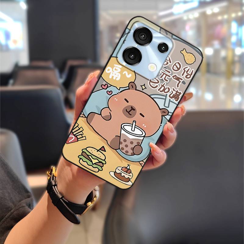 Trwałe Urocze Etui na Telefon Dla UMIDIGI G9 5G/G9C/G9T/G9A/Note90/90C/90A TPU Graffiti Ochronny Tylny Pokrowiec Wodoodporny