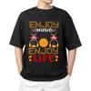 Enjoy Music Enjoy Life  T-shirt Men's Women's Tops Tees – Unisex Music Lover Tee for DJs, Musicians