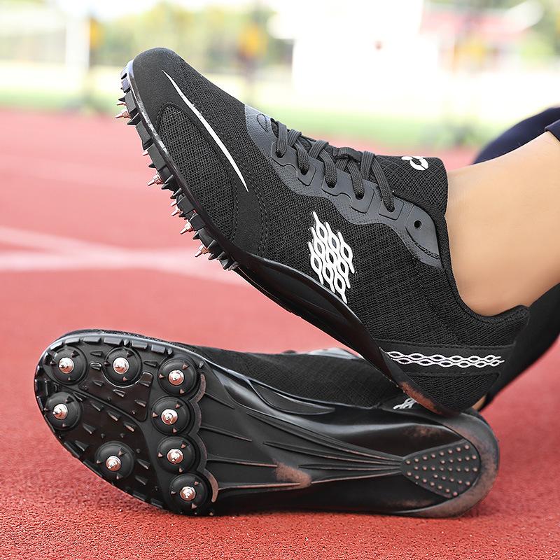 New spring and summer sports shoes for boys and girls, track shoes, metal spikes, running shoes, training shoes
