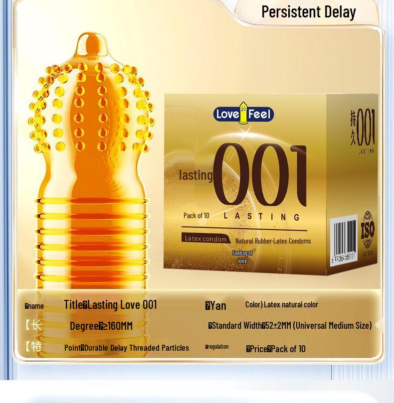 Ultra-Thin Hyaluronic Acid Condoms for Men - Long-Lasting and Safe Adult Contraceptives
