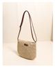 Trendy Medium-sized Straw Woven Bag For Everyday Stylish Outfits Urban Minimalist Style