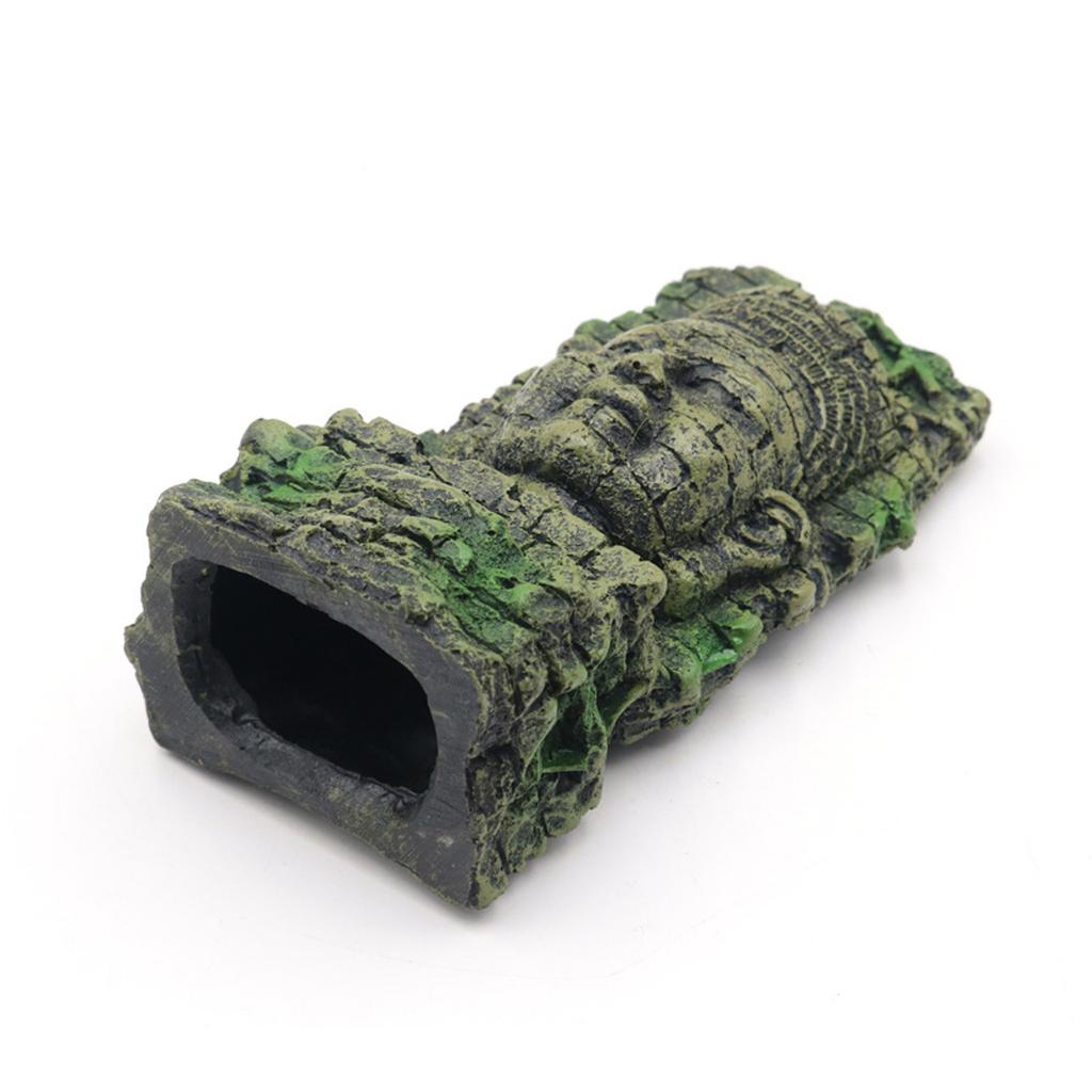 Landschaft künstliche römische Büste Landschaft Aquarien Dekorationen für Aquarien Terrarium Garnelen Statue Ornamente