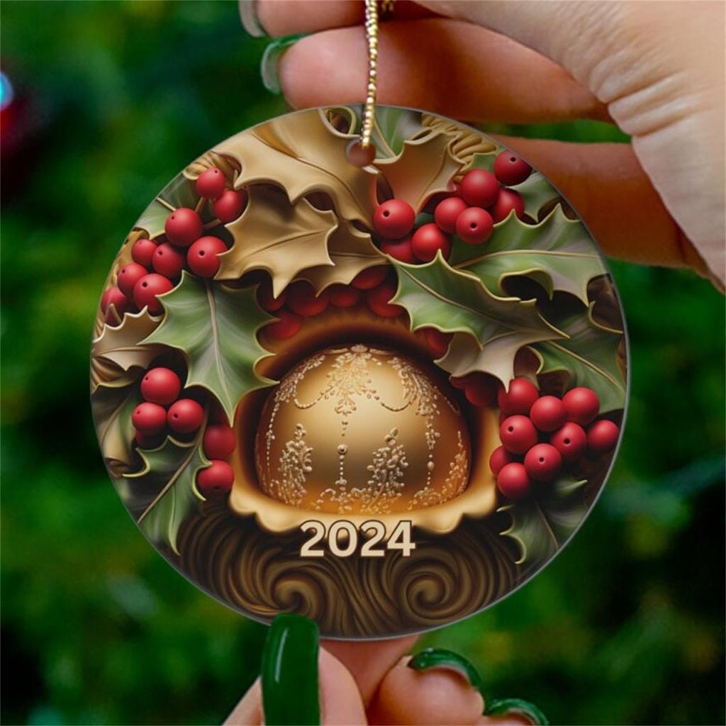 Baby's Christmas Ornament Gift For New New Mom Newborn, Personalized Baby Ornament Christmas 2024, Baby's 1st Xmas Ornament Gift, Custom Choose Name &