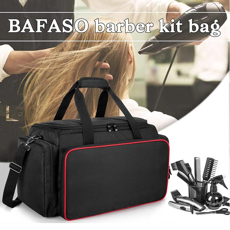 Customized Polyester Cosmetic Bags Case Hair Styling Tools Carrying Bag for Travel Hair Scissors Case Totebags Hair Dryer Bags