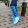 XINGGONG Extended Disposable Waterproof High-Top Shoe Covers, 50 Pairs
