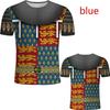 Sommer Herren 3D-Druck Rundhals-T-Shirt