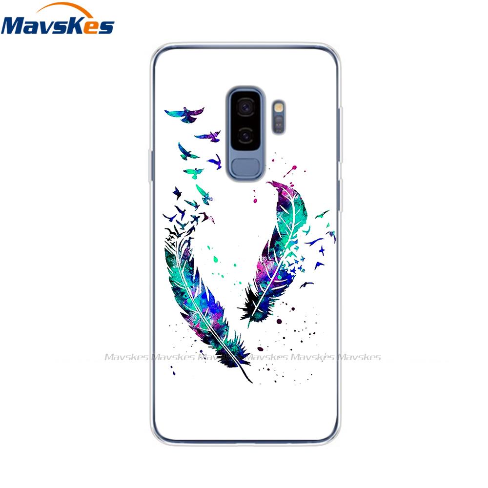 For Samsung Galaxy S9 S9 Plus SM- G960 G965 Plus Ultra Thin Silicone Back Cover Case for Samsung S9 Plus Fashion TPU Phone Cases