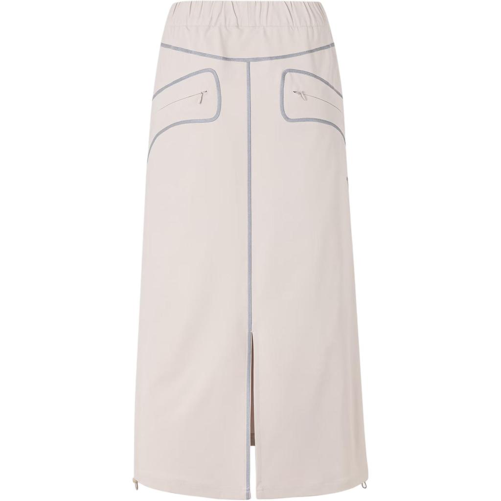 Adidas Womens Fashionable Comfortable Water-Resistant Sports Casual Long Skirt Women Skirts Light-Brown JW1385