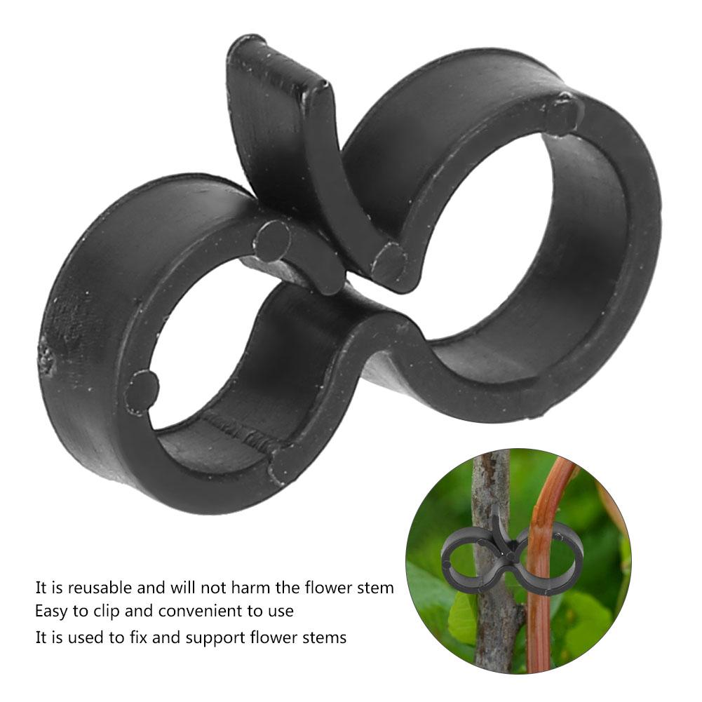 Plant clip, plant stem repair, support transplant clips, high quality PP material for durability, reusable without damage to stems, idl for gardeners