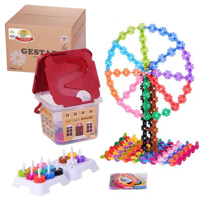 GESTAR The Beginning of Genius Educational Toy Blocks Ages 2-12 with Video Instructions, 480 Pieces + 40 Extra Pieces