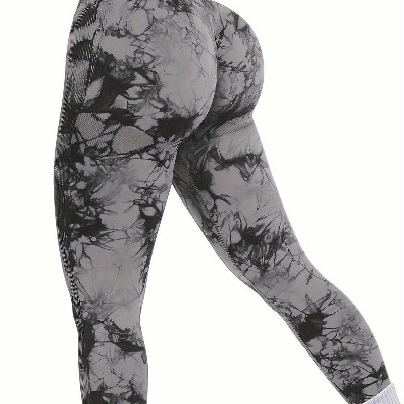 

Cross-border European & American Women s Butt-lifting Fitness Leggings - Gym Wear Large чорний колір сірий
