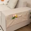 Ins Sofa Handrail Cover Cloth Modern Style Imitation Linen Dust Towel Cover Pad Universal For Summer Non -Slip Towel Cover Cloth