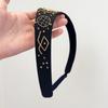 Tudor Krone Haarnadel Stirnband Florale Stickerei Haarreif Neues Haarband Mädchen