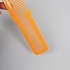 1 piece of plastic hair salon specific trimming comb anti-static plastic flat head comb hair styling comb