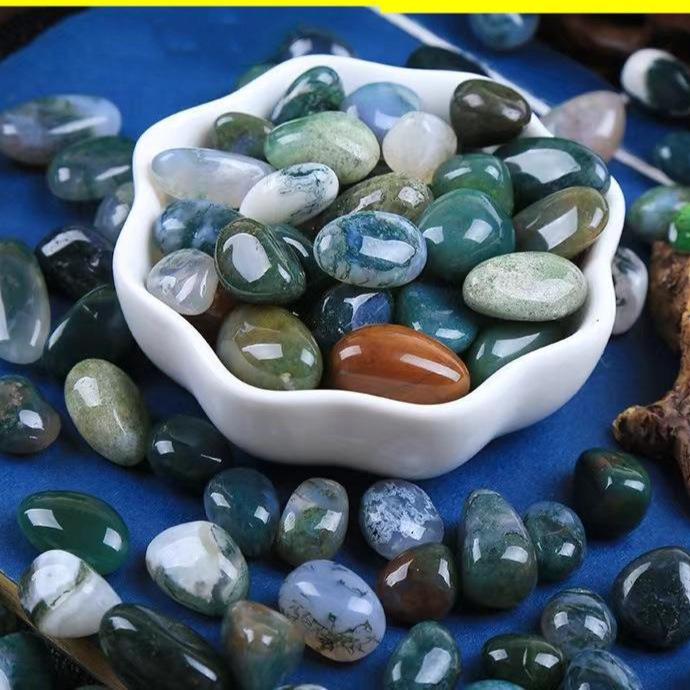 Yuhuashi Natural Colorful Agate Pebbles for Aquariums, Landscaping, and Flower Pots