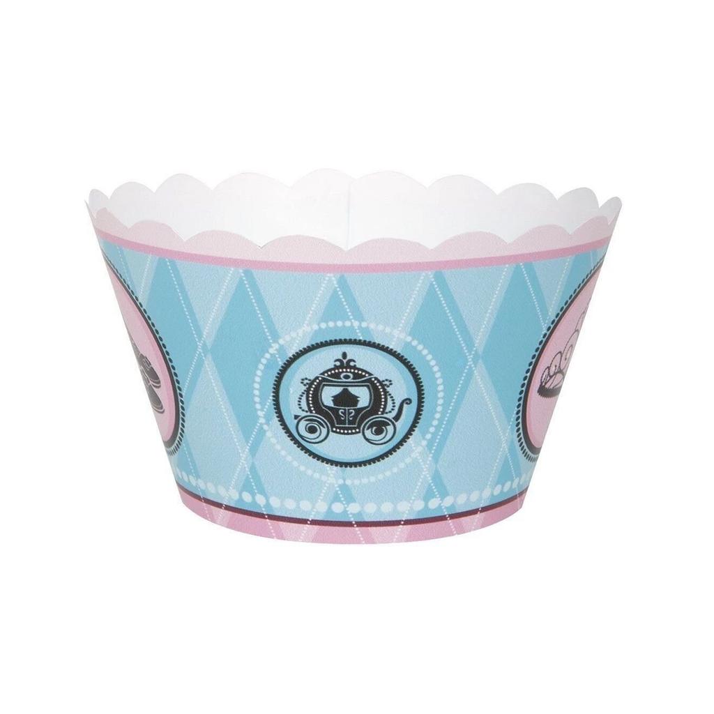 Unique Party Fairytale Princess Cupcake Wrappers (Pack of 12)