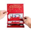 6 Slots Christmas Surprise Money Holder Snowman Christmas Red Envelop