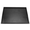Black Wooden Tea Tray Rectangle Shape Solid Wood Tray Wooden Serving Tray  Tea Serving