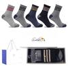 Arnold Palmer Men's Sock Gift Set (5 Pairs) MSP002 Cotton Socks Men's Sock Gift Set
