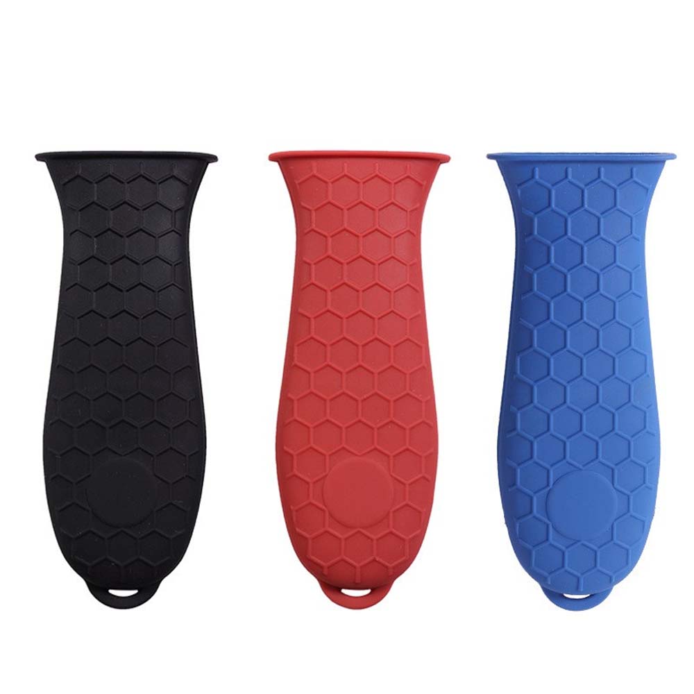 Silicone Holder Pot Clips Kitchen Accessories Pot Handle Holder Protective Cover Pan Handle Cover